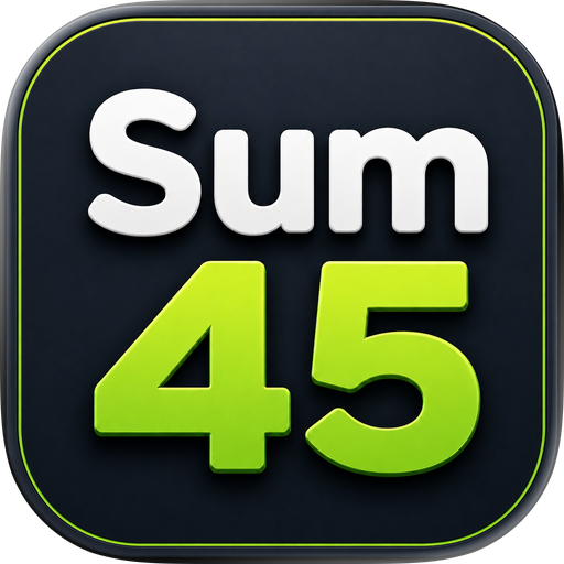Sum45 app icon